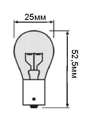 лампа поворотов схема размер