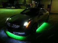 зеленая подсветка в автомобиля