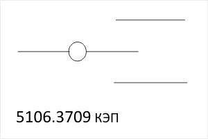 Электрическая схема тумблера 5106.3709 КЭП