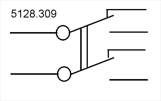 схема переключений тумблер 5128.3709 