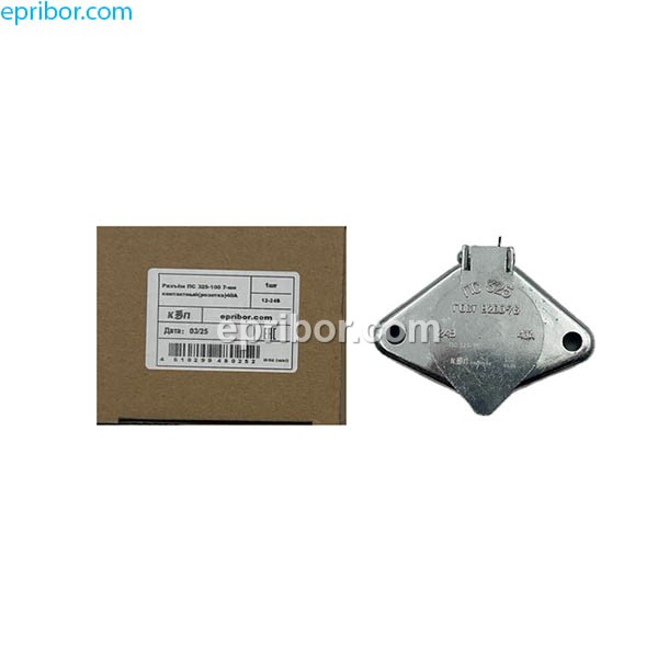 ПС 325-100 (КЭП)` Разъём соединительный Розетка, 7-ми штырьковый++++