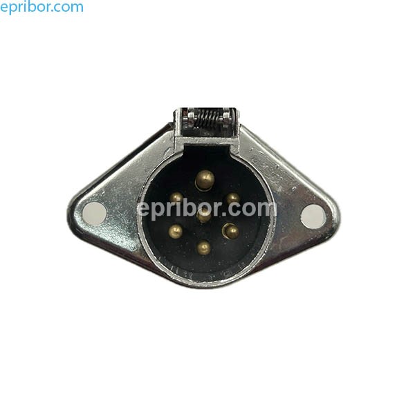 ПС 325-100 (КЭП)` Разъём соединительный Розетка, 7-ми штырьковый+